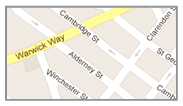 Google Map with business logo