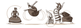Martha Graham's 117th Birthday. Animation by Ryan Woodward.