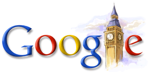 Google Doodle: Big Ben 150 years