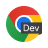 Chrome for Developers logo.