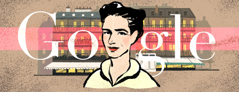 Simone de Beauvoir's 106th Birthday