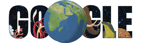 Google Doodle Earth Day Logo